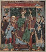 Otto III,thronend,Evangeliar Otto III